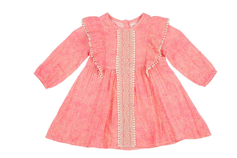 Kensington Dress-Pink