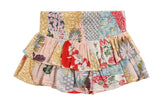 Fiona Ruffled Tiered Skirt W/ Under Short
